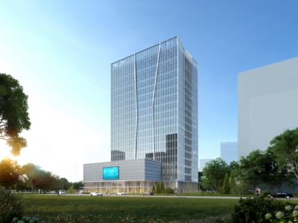 NO钱包官网大厦，主体结顶！